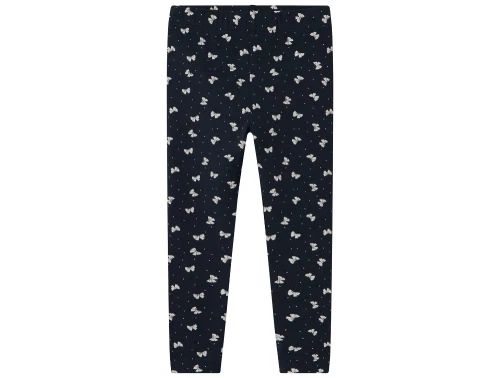 Name It dark sapphire/bows printet leggings